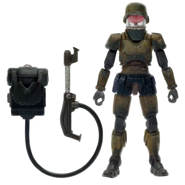 Super7 The Worst^Acid Rain Reaction Figures W1 - Cortex Commander Flame Trooper Marine