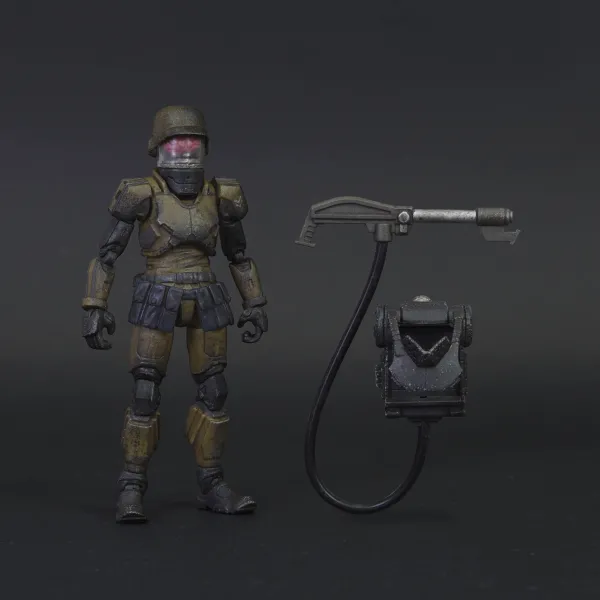 Super7 The Worst^Acid Rain Reaction Figures W1 - Cortex Commander Flame Trooper Marine