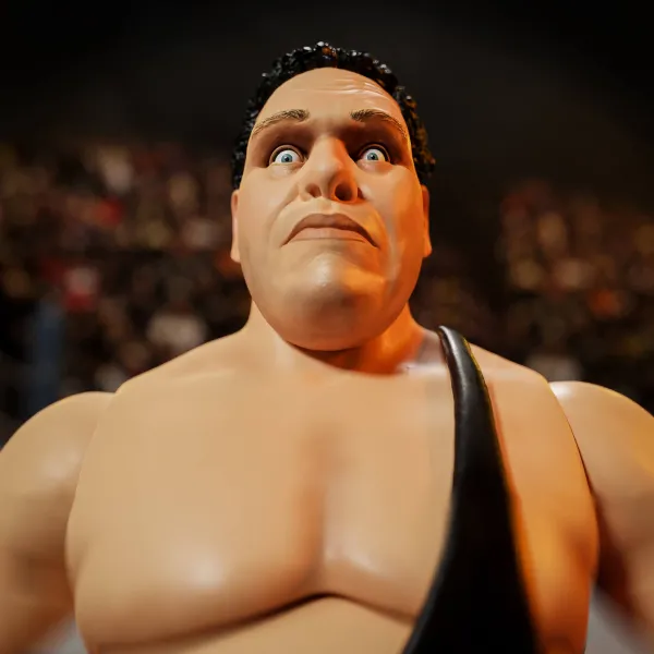 Super7 Andre The Giant^Andre The Giant Ultimates! Figure - Black Singlet