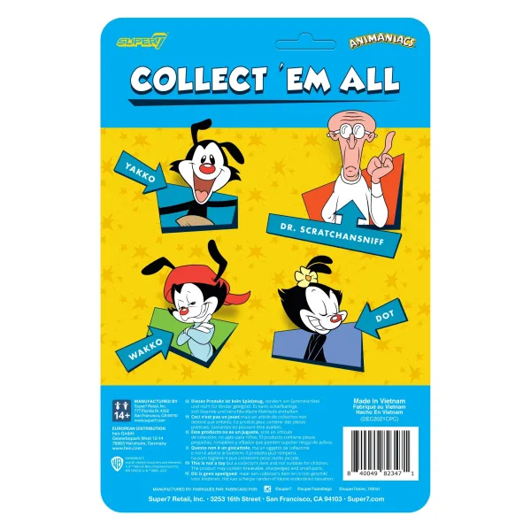 Super7 Animaniacs^Animaniacs Reaction Figures Wave 1 - Wakko