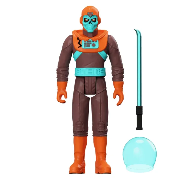 Super7 Astro Zombies^Astro Zombies Reaction Figures Wave 03 - Astro Zombie (Maroon/Orange)