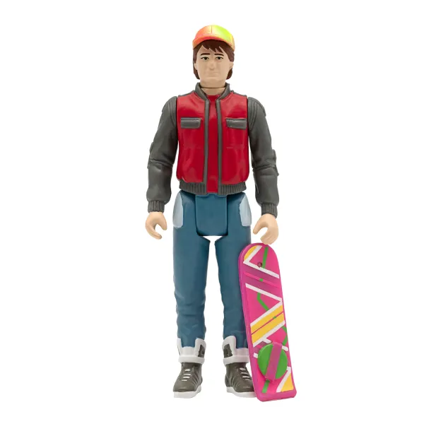 Super7 Back To The Future^Back To The Future 2 Reaction Figure Wave 1 - Marty Mcfly Future