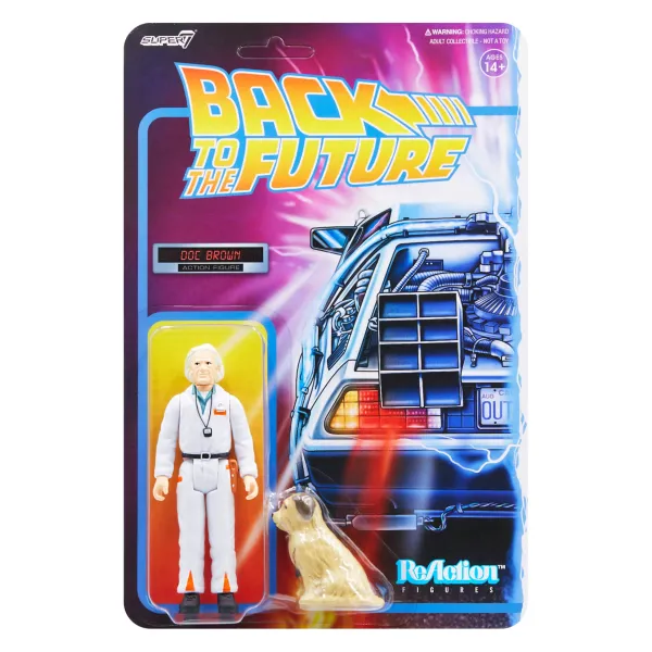 Super7 Back To The Future^Back To The Future Reaction Figure Wave 2 - Doc Brown