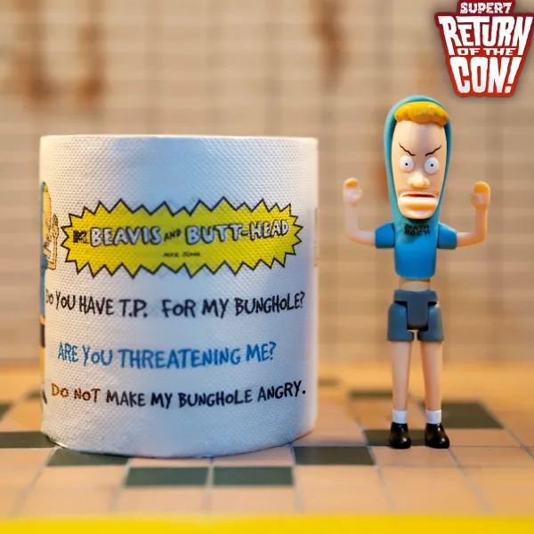 Super7 Beavis And Butt-Head^Beavis & Butthead Reaction W1 - Cornholio [Box Set With Tp]