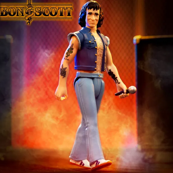 Super7 Bon Scott^Bon Scott Reaction Figures Wave 01 - Bon Scott