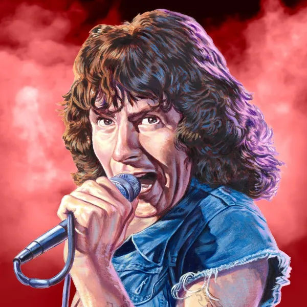 Super7 Bon Scott^Bon Scott Reaction Figures Wave 01 - Bon Scott