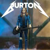 Super7 Cliff Burton^Cliff Burton Reaction Figures - Cliff Burton (Flannel Shirt)