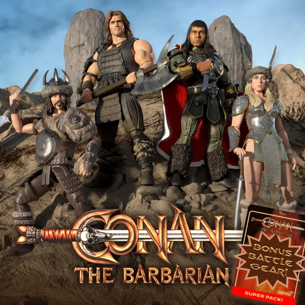 conan_the_barbarian_ultim_1.webp Super7 Conan The Barbarian^Conan The Barbarian Ultimates! Wave 5 - Battle Of The Mounds Set Of 4