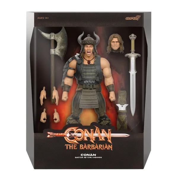 Super7 Conan The Barbarian^Conan The Barbarian Ultimates! Wave 5 - Conan (Battle Of The Mounds)