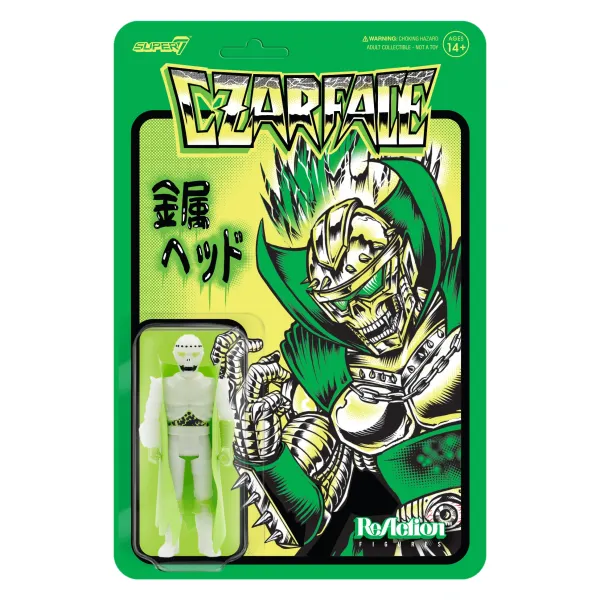Super7 Czarface^Czarface Reaction Figure - Czarface (Radioactive Green)