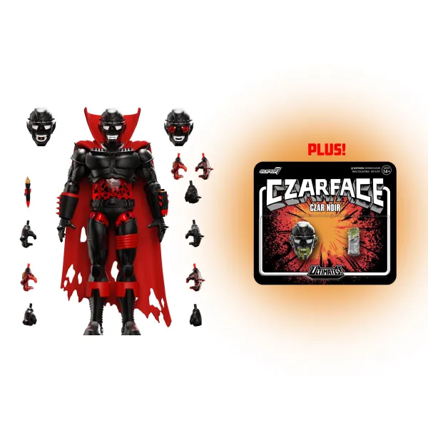 Super7 Czarface^Czarface Ultimates! Wave 02 - Czarface (Czar Noir)