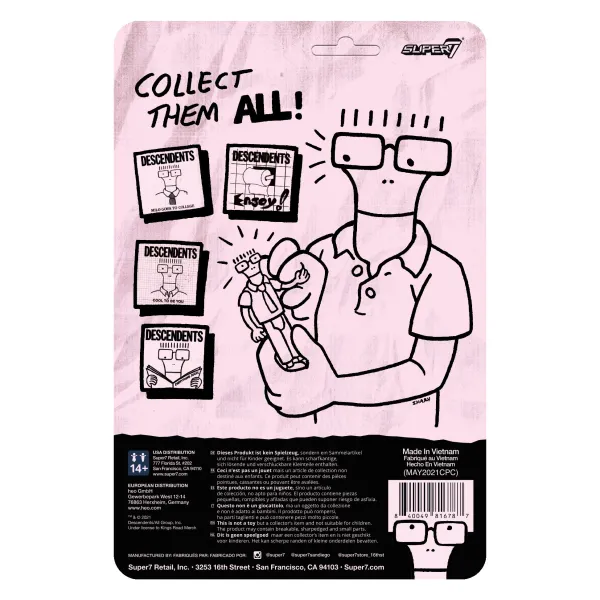 Super7 Descendents^Descendents Reaction Figure - Milo (Enjoy)