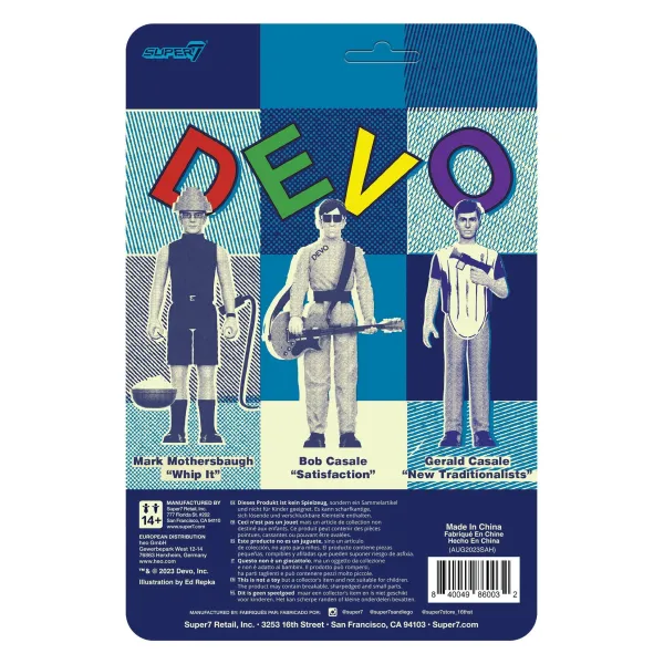 Super7 Devo^Devo Reaction Figures Wave 03 - Gerald Casale (New Traditionalists)