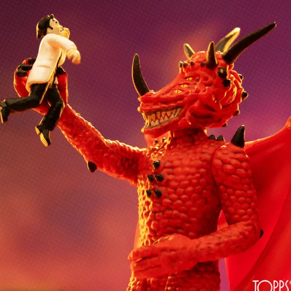 Super7 Dinosaurs Attack^Dinosaurs Attack Reaction Figures Wave 01 - Supreme Evil (Red)