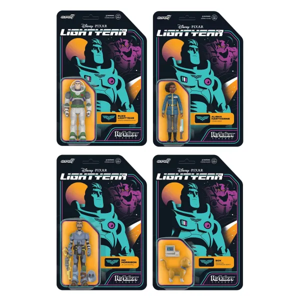 Super7 Disney^Disney And Pixar'S Lightyear Reaction Set Of 4
