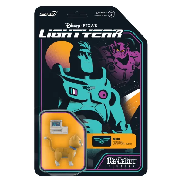 Super7 Disney^Disney And Pixar'S Lightyear Reaction Figure - Sox