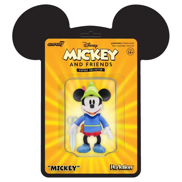 Super7 Disney^Disney Reaction Figures - Vintage Collection Wave 1 - Brave Little Tailor Mickey Mouse