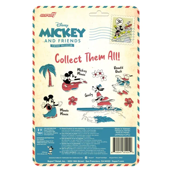 Super7 Disney^Disney Reaction Figures - Vintage Collection Wave 2 - Goofy (Hawaiian Holiday)