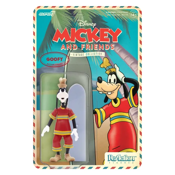 Super7 Disney^Disney Reaction Figures - Vintage Collection Wave 2 Full Set - Hawaiian Holiday (Set Of 4)