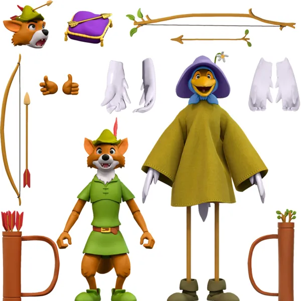 Super7 Disney^Disney Ultimates! Wave 2 - Robin Hood Stork Costume (Robin Hood)