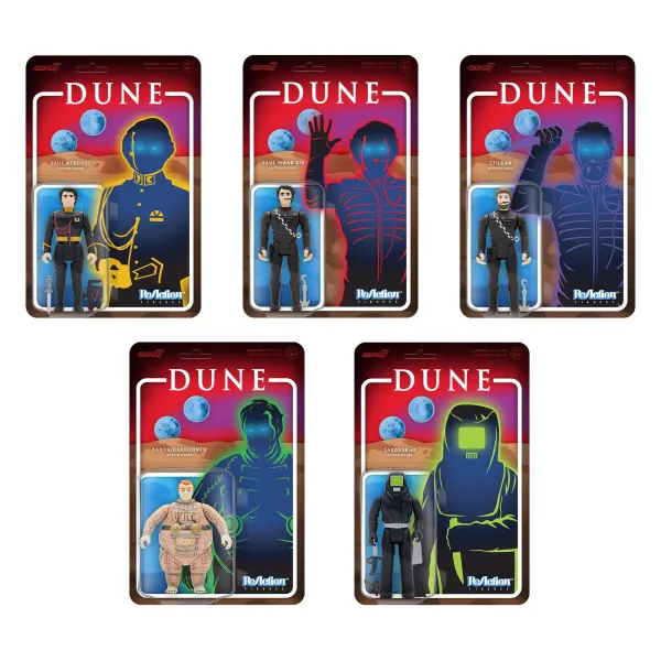Super7 Dune^Dune Reaction Full Set - Wave 1 (Set Of 5)