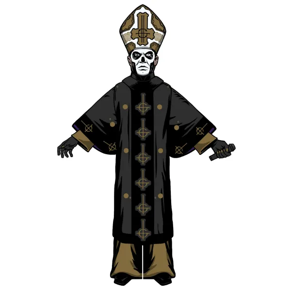 ghost_paper_people__papa__1.webp Super7 Ghost^Ghost Paper People - Papa Emeritus Iii