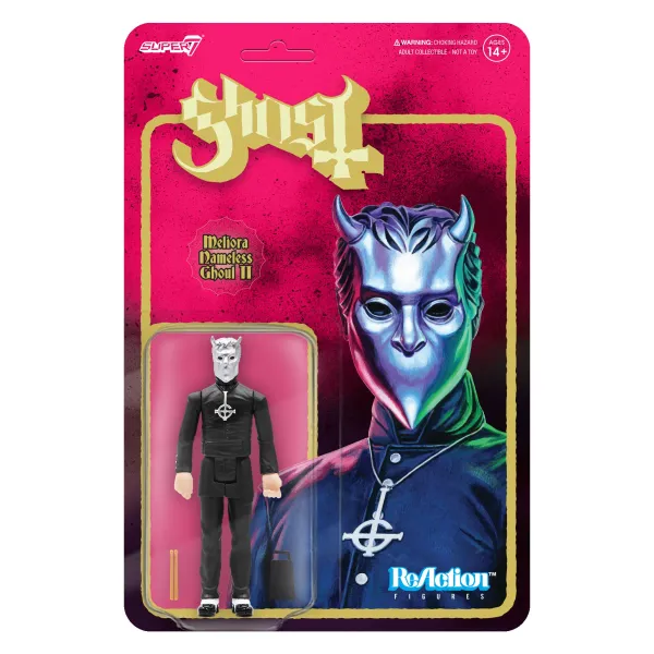 Super7 Ghost^Ghost Reaction Figure Wave 2 - Meliora Nameless Ghoul (Cowbell & Drumsticks)