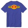 Super7 G.I. Joe^G.I. Joe Cobra Enemy T-Shirt - True Heather Blue