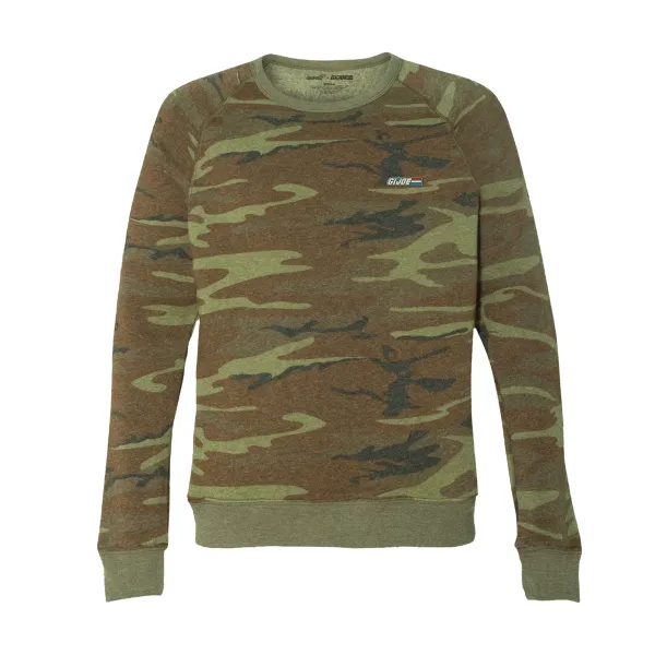 Super7 G.I. Joe^G.I. Joe Crewneck Sweatshirt - Joe Logo (Camo)