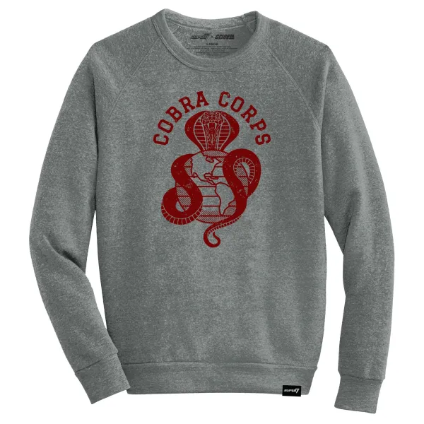 Super7 G.I. Joe^G.I. Joe Fleece - Cobra Fleece Crewneck Sweatshirt