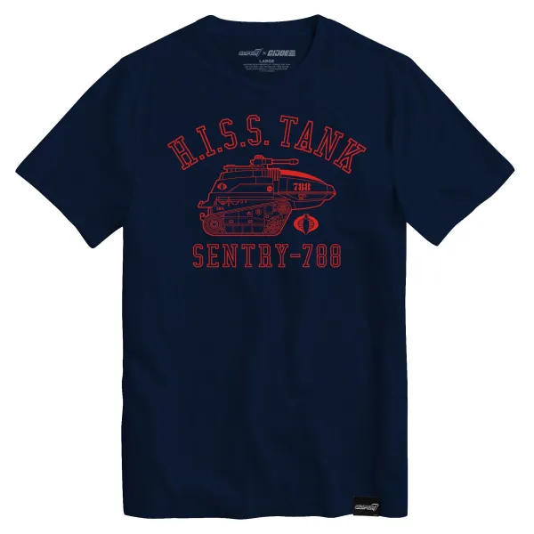 Super7 G.I. Joe^G.I. Joe Hiss Tank T-Shirt - Navy