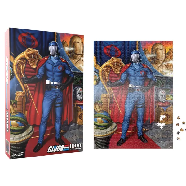 Super7 G.I. Joe^G.I. Joe Puzzles - Cobra Commander Puzzle
