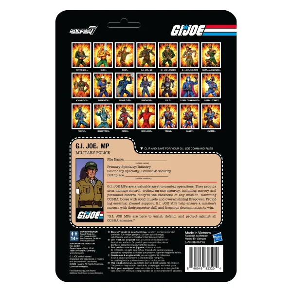 Super7 G.I. Joe^G.I. Joe Reaction - Mp Rifle (Pink)