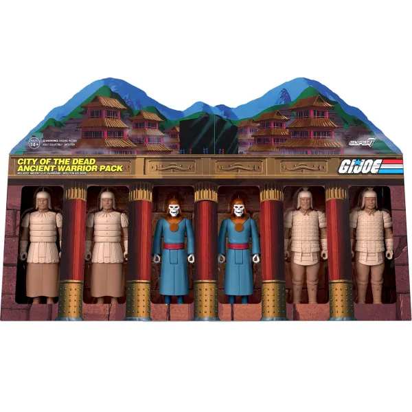 Super7 G.I. Joe^G.I. Joe Reaction City Of The Dead Box Set