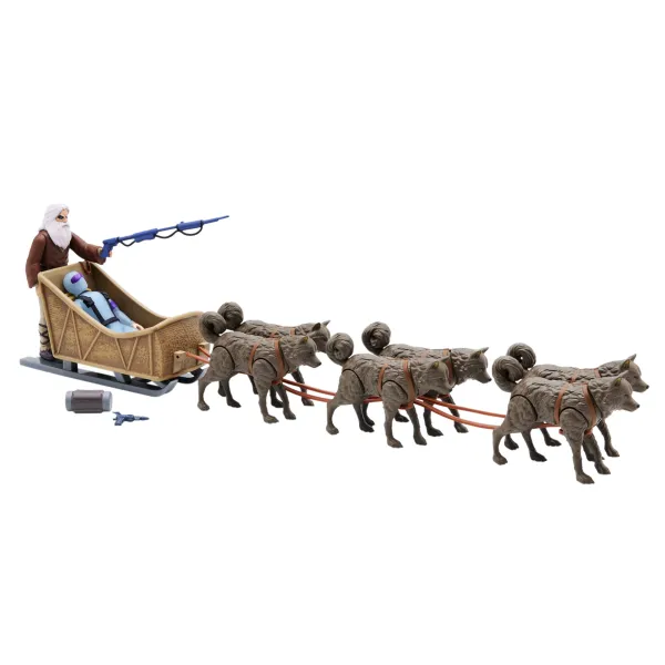 Super7 G.I. Joe^G.I. Joe Reaction Figures - Arctic Rescue Vehicle (Snake Eyes & Blind Woodsman)