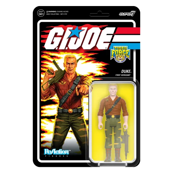 Super7 G.I. Joe^G.I. Joe Reaction Figures Wave 6 - Tiger Force Duke