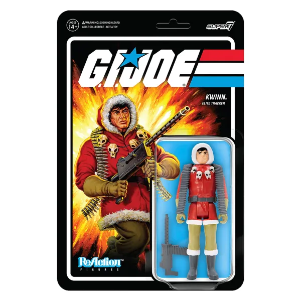 Super7 G.I. Joe^G.I. Joe Reaction Figures Wave 1 - Kwinn