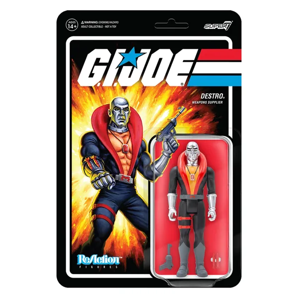 Super7 G.I. Joe^G.I. Joe Reaction Figures Wave 1 - Destro