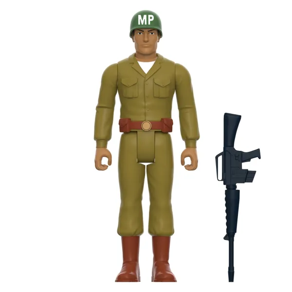 Super7 G.I. Joe^G.I. Joe Reaction Figures Wave 5 - G.I. Joe Mp Clean Shaven (Brown)