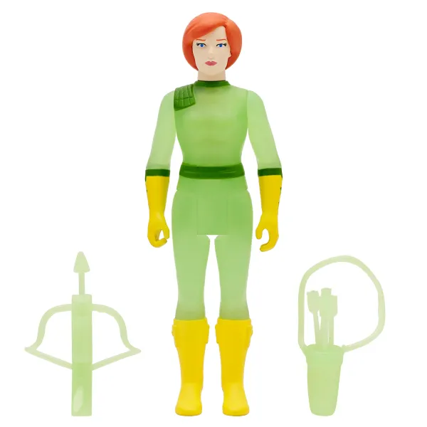 Super7 G.I. Joe^G.I. Joe Reaction Figures Wave 1B - Scarlett (Glow Patrol)