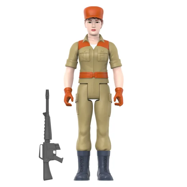 Super7 G.I. Joe^G.I. Joe Reaction Figures Wave 3 - Female Combat Engineer Ponytail Hair (Pink)