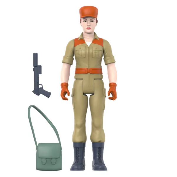 Super7 G.I. Joe^G.I. Joe Reaction Figures Wave 3 - Female Combat Engineer Bun Hair (Pink)