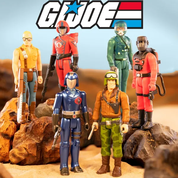 Super7 G.I. Joe^G.I. Joe Reaction Figures Wave 7 - Set Of 6