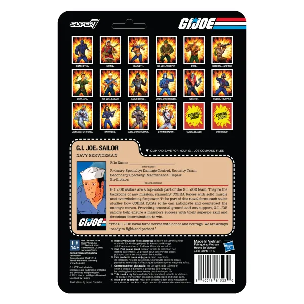 gi_joe_reaction_figures_w_2-76.webp Super7 G.I. Joe^G.I. Joe Reaction Figures Wave 2 - Blueshirt Clean-Shaven (Tan)