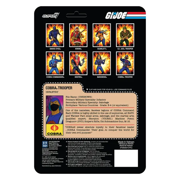 gi_joe_reaction_figures_w_3-29.webp Super7 G.I. Joe^G.I. Joe Reaction Figures Wave 1 - Cobra Trooper Y-Back (Pink)