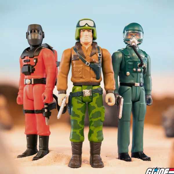 Super7 G.I. Joe^G.I. Joe Reaction Figures Wave 7 - General Hawk