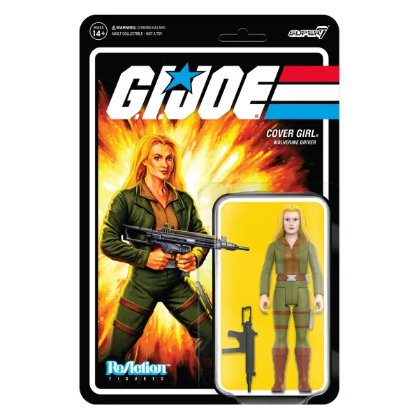Super7 G.I. Joe^G.I. Joe Reaction Wave 4 - Cover Girl