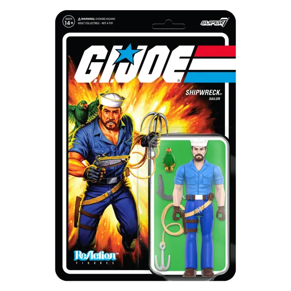 Super7 G.I. Joe^G.I. Joe Reaction Wave 4 - Shipwreck