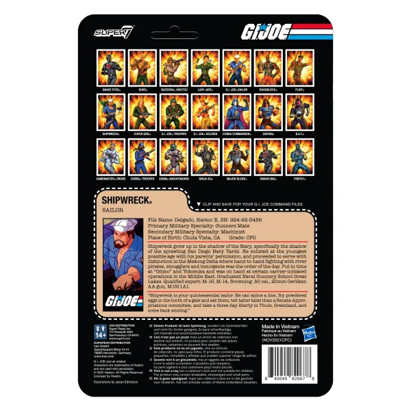 Super7 G.I. Joe^G.I. Joe Reaction Wave 4 - Shipwreck