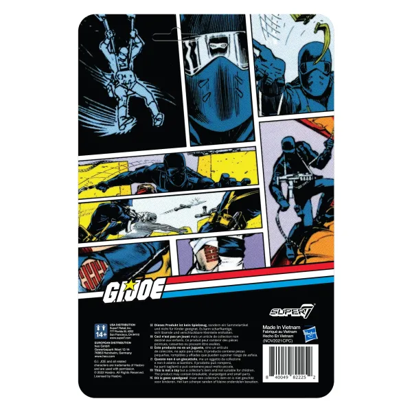 Super7 G.I. Joe^G.I. Joe Reaction Wave 2 - Snake Eyes (Comic V.2)
